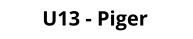U13 - Piger